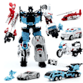 Miniatyrbild 2 av 7: Transformation Defensor IDW Combiner 6in1 set War Team Collection TF Modell Action Figur Robotleksaker 5IN1 Bil 901 NO LÅDA 5IN1 Superion