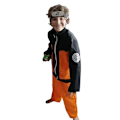 Miniatyrbild 3 av 7: Anime Naruto kostym för barn Cosplay set med Ninja pannband Utför Halloween kostymer Festkläder Vuxna Barn Pojkar Naruto 3pcs set XL--175-180CM