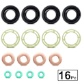 Miniatyrbild 2 av 3: BRÄNSLEINSPRUTARE TÄTNING BRICKA O-RING SET FÖR FORD FIESTA MK5 2004 2005 2006 2007 2008 2009 2010 FOCUS MK2 FUSION 2004-2012 1.6TDCI