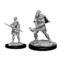 Miniatyrbild 1 av 7: Lot Pathfinder Battles Deep Cuts Nolzur's Fighter Orc Druid Pirates Goblin Wolf Rogue Monk Brädspel Miniatyrer Miniatyrer Leksaker Human Ranger