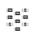 Miniatyrbild 1 av 3: 100 st SMD-motstånd 1206 1% 10R 10 ohm 10ohm 10R0 1/4W 0,25W för fordonsmotordelar