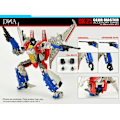 Miniatyrbild 3 av 7: I lager DNA Design DK-25 Upgrade Kit För SS86 Rod Jazz Kup SS72 Starscream Can Split Sales DK-25 (complete set)