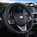 Miniatyrbild 4 av 7: (Blå)2018 NYTT PU-läder Cover Universal 38cm Sport Design Rattskydd Case Passar för de flesta bilar Styling Blue