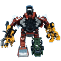 Miniatyrbild 3 av 7: AOYI 8in1 BMB KO Studio Series SS Devastator Transformation Action Figur Barnleksaker Mästerverk Filmmodell Deformation Bilrobot DD02
