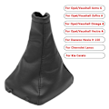 Miniatyrbild 1 av 5: Växelspaksknopp Parkering Handbroms Damask Boot Cover Case Krage För Vauxhall/Opel Astra II G 1998 1999 2000 2001 2002 2003-2010-växel damask gear gaiter
