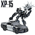 Miniatyrbild 2 av 7: MXTOYS XP15 XP-15 Barricade Transformation Masterpiece Rollbar Action Figur Leksak Film Modell KO MPM05 LS02 Deformation Bil Robot Xp15 no box