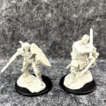 Miniatyrbild 1 av 7: Lot Pathfinder Battles Deep Cuts Nolzur's Fighter Orc Druid Pirates Goblin Wolf Rogue Monk Brädspel Miniatyrer Miniatyrer Leksaker Human Paladin