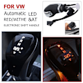 Miniatyrbild 5 av 5: För VW golf 7 passat B8 tiguan MK2 CC Scirocco Octavia Kodiaq superb jetta MK5 MK6 säte ibiza leon LED DSG Electronic Shift Hand-Matt Silver-Vit Matt Silver-White