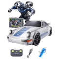 Miniatyrbild 5 av 7: Transformers 7 Optimus Prime Bumblebee Fjärrkontroll Bil Fyrhjulsdrift Racingbil Actionfigur Robotleksaker Barnpresent A