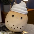 Miniatyrbild 1 av 7: 3st/ set Boba plyschkudde Panda Bubble Tea Fylld Plysch Mjölk Te kopp Form Baby Lugn docka Barn Present 3pcs-coffee