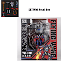 Miniatyrbild 1 av 7: I lager BAIWEI TW-1122 TW1122 Transformation Siege Series OP Commander Tactical Container Accessory with Backpack Action Figure SET With Box