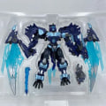 Miniatyrbild 1 av 7: Ny Jinbao Transformation Flame Dragon 8871 KO Red Dragon Deformation Figurleksaker Modell PE DF07 DF-07 Blue without box