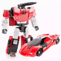 Miniatyrbild 2 av 7: AOYI Transformation H6002-9B Extern Biografi Sideswipe Gunpla Deformerbar bilrobot ABS Plast Action Figur KO Figma Toy BMB H6002-9