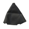 Miniatyrbild 3 av 5: PU Läder AT MT Växelknopp Växelratt Växelknopp Boot Cover För Volvo S60 V70 XC90 Subaru Forester Peugeot 307 206 308 407-röd linje red line