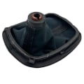 Miniatyrbild 5 av 5: För Volkswagen VW Passat B5 B5.5 1998 1999 2000 2001 2002 2003 2004 2005 Växelspaksknopp med kragar Spak Växel damask Boot-6 Speed Black B 6 Speed  Black B