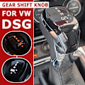 Miniatyrbild 4 av 5: DSG AT LED Synkronisera elektronisk display Växelspaksknopp Växelspak Handboll för Golf 6 Jetta MK5 MK6 Tiguan Polo-Vit-Krom White-Chrome