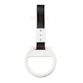 Miniatyrbild 1 av 4: Universal färgglad PVC-bil cirkulär dragrem för universal PVC-varningsring, högresistans nylon Black White