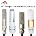 Miniatyrbild 2 av 3: SHT20 SHT30 SHTC3 SHT35 I2C Temperatur- och fuktighetssensor CWT-I2CTH01-30-M