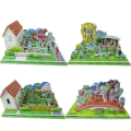 Miniatyrbild 2 av 7: Växter vs. Zombies 3D-pussel Papper Skum DIY Handgjord monterad modell Barns pedagogiska leksaker Nya barn Födelsedag Söta presenter A-1