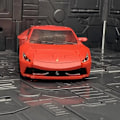 Miniatyrbild 3 av 7: TIM Design Replacement Car Front Upgrade Kit För SS-71 Dino SS71 Tillbehör Arm blade