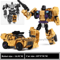 Miniatyrbild 1 av 7: HZX Transformation Anime Bruticus IDW 5 IN 1 5IN1 set War Team Robot Toys KO Collection TF Action Figure Barn Present B104 NO BOX