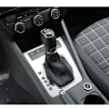 Miniatyrbild 3 av 5: För Skoda Octavia Superb Yeti DSG Växelspaksknopp Huvud Handboll Läder Med DSG LOGO Cr Tillbehör-SKODA logotyp Läder SKODA logo Leather