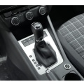 Miniatyrbild 3 av 5: För Skoda Octavia Superb Yeti DSG Växelspaksknopp Huvud Handbollsläder med DSG-LOGO Cr Tillbehör-DSG-logotypknopp DSG logo Knob