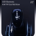 Miniatyrbild 2 av 5: DSG För VW golf 7 passat B8 tiguan MK2 CC Scirocco Octavia Kodiaq superb jetta MK5 MK6 säte ibiza leon LED Electronic Shift Hand-RED-Matt Silver RED-Matt Silver