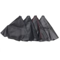 Miniatyrbild 2 av 5: PU Läder AT MT Växelknopp Växelratt Växelknopp Boot Cover För Volvo S60 V70 XC90 Subaru Forester Peugeot 307 206 308 407-röd linje red line