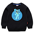 Miniatyrbild 1 av 7: Leende Critters Sweatshirts Barn Tecknad Game Print Toppar Barn Casual Sportig Långärmad Topp Barn Höst Vinterkläder BB203 140