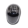 Miniatyrbild 2 av 5: Växelspaksknopp i läder Cover Växelspak för Ford Mondeo MK4 Focus MK2 MK3 C-Max S-Max I II Kuga Galaxy MK2 MK3-5 speed 5 speed