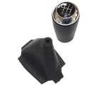 Miniatyrbild 1 av 5: pu Läder växelspak växelspak Gaitor Boot Cover för MAZDA 3 BK BL 2006 2007 2008 2009 2010 2011 2012-6 speed set krom 6 speed set chrome
