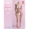 Miniatyrbild 7 av 7: Worldbox AT201 AT202 1/6 Kvinna Super Flexibel Soldat Kropp Normalt fet Ben Vit Solbränna Hud 12'' Action Figur Doll AT201 light tan