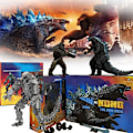 Miniatyrbild 2 av 7: SHM Kong From Godzilla Vs Kong 2021 Film PVC Action Figur Kaiju Monsterverse Dinosaur Model Samlarobjekt Action Leksaker Presenter C No box