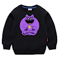Miniatyrbild 3 av 7: Leende Critters Sweatshirts Barn Tecknad Game Print Toppar Barn Casual Sportig Långärmad Topp Barn Höst Vinterkläder BB191 130