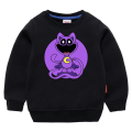 Miniatyrbild 3 av 7: Leende Critters Sweatshirts Barn Tecknad Game Print Toppar Barn Casual Sportig Långärmad Topp Barn Höst Vinterkläder BB202 150