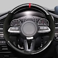 Miniatyrbild 2 av 6: Antisladd svart kolfibermocka cover till Mazda 3 Axela 2019 2020 2021 CX-30 2020 2020 2021 MX-30 2020 2021