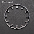 Miniatyrbild 1 av 5: För GA2100 GA2110 Luminous Hour Marker Dial Watch Pointer Scale Ring Index Modification Dial ga2110 Watch Mod Kit Tillbehör Silver No Luminous