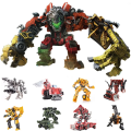 Miniatyrbild 2 av 7: AOYI 8in1 BMB KO Studio Series SS Devastator Transformation Action Figur Barnleksaker Mästerverk Filmmodell Deformation Bilrobot H6001-8B