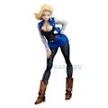 Miniatyrbild 1 av 7: Anime Dragon Ball Figur Vuxen Flicka Bulma Launch Bideru Chichi Android 18 PVC Action Figur Collection Modell Leksaker Docka Barn Present B with box