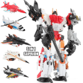 Miniatyrbild 1 av 7: Transformation Defensor IDW Combiner 6in1 set War Team Collection TF Modell Action Figur Robotleksaker 5IN1 Bil 901 NO LÅDA 5IN1 Superion