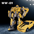 Miniatyrbild 2 av 7: 【NYTT】 Transformation WW-01 WW01 WW-01B WW01B Wasp Warrior KO MPM03 LTS-03C Film MP Scale Action Figur Robotleksaker WW01B Retail Box