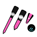 Miniatyrbild 1 av 5: För GA2100 GA2110 Luminous Hour Marker Dial Watch Pointer Scale Ring Index Modification Dial ga2110 Watch Mod Kit Tillbehör D-Black Rose Pink