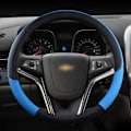 Miniatyrbild 1 av 7: (Blå) Cover i läder Halkskyddad rattfläta till Chevrolet Malibu Captiva Orlando Högkvalitativa tillbehör Blue