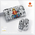Miniatyrbild 1 av 7: ONE PIECE Luffy Zoro Ace TPU mjukt case Joycon Cover för Nintendo Switch NS OLED-konsol Kristallfodral Tillbehör ONE PIECE 07 For Switch NS