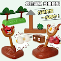 Miniatyrbild 6 av 7: Angry Bird Byggklossar Leksaker Röd Blues Chuck Matilda Minion Grisar Actionfigurer Block Byggnadsskjutspel Födelsedagspresenter 97pcs