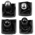 Miniatyrbild 2 av 5: För Ford Focus 2 Mondeo MK2 2004 2005 2007 2008 2009 2010 2011 Car Styling Växlingsknopp Spak Gaitor Shifter Boot Cover Case-Case kolla storlek Case pls check size