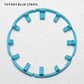 Miniatyrbild 1 av 5: För GA2100 GA2110 Luminous Hour Marker Dial Watch Pointer Scale Ring Index Modification Dial ga2110 Watch Mod Kit Tillbehör Stripe-TifanyBlue