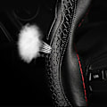 Miniatyrbild 7 av 7: (C)Bil suv diameter 37/38cm Auto ratt- Cover Anti-halk prägling Läder Bil-styling Tillbehör Universal Braid Case passform C