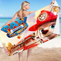 Miniatyrbild 1 av 7: Anime Paw Patrol Strandhandduk Tecknad Chase Sommarhanddukar Badrum Badhandduk Simma Julhanddukar Resor Strandhandduk Snabbtork STJ-24-18 70x150 Fine fibres
